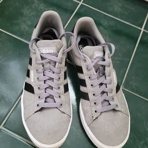 Adidas, mens size 8 grey sneakers